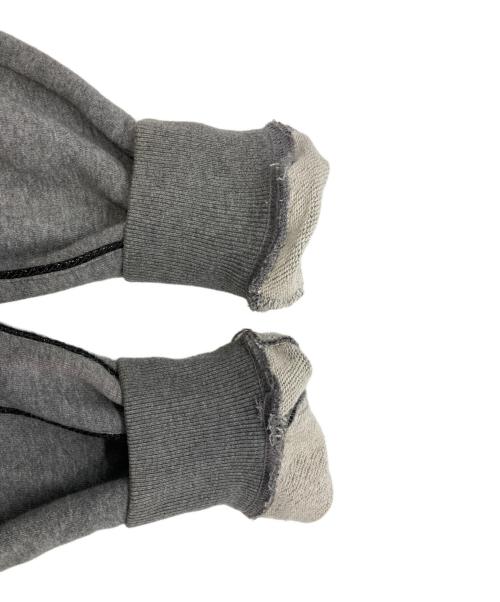 VANSON（バンソン）VANSON (バンソン) スカル刺繍ジップパーカー グレー サイズ:Ｍの古着・服飾アイテム