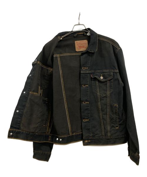 LEVI'S（リーバイス）LEVI'S (リーバイス) デニムトラッカージャケット ブラック サイズ:Mの古着・服飾アイテム