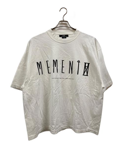 Essay（エッセイ）Essay (エッセイ) PIGMENT DROPSHOULDER T-SHIRT ホワイト サイズ:3の古着・服飾アイテム