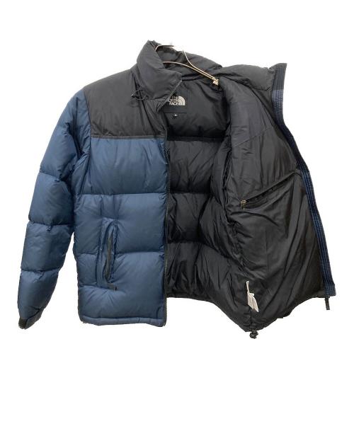 THE NORTH FACE（ザ ノース フェイス）THE NORTH FACE (ザ ノース フェイス) NUPTSE JACKET ブルー×ブラック サイズ:Ｍの古着・服飾アイテム
