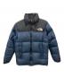 THE NORTH FACE（ザ ノース フェイス）の古着「NUPTSE JACKET」｜ブルー×ブラック