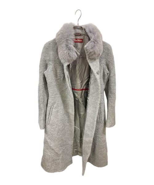 MaxMara（マックスマーラ）MaxMara (マックスマーラ) コート グレー サイズ:40の古着・服飾アイテム