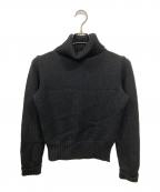 BURBERRY LONDONバーバリーロンドン）の古着「タートルネックニット」｜ブラック