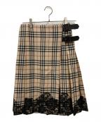 BURBERRY LONDONバーバリーロンドン）の古着「スカート」｜ベージュ