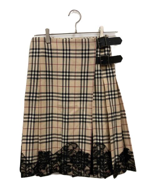 BURBERRY LONDON（バーバリーロンドン）BURBERRY LONDON (バーバリーロンドン) スカート ベージュ サイズ:38の古着・服飾アイテム