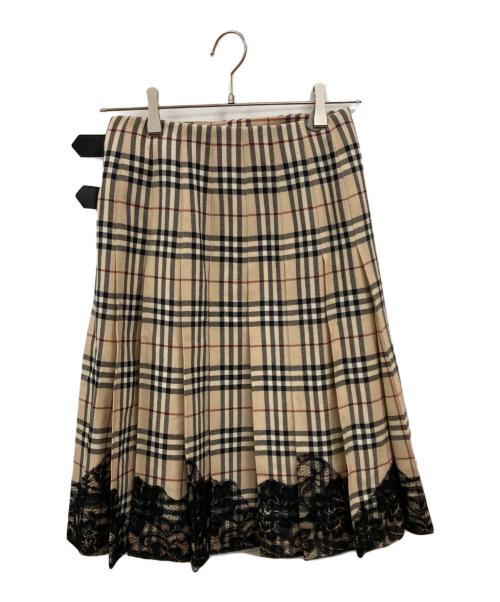 BURBERRY LONDON（バーバリーロンドン）BURBERRY LONDON (バーバリーロンドン) スカート ベージュ サイズ:38の古着・服飾アイテム