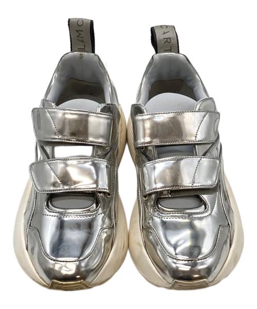STELLA McCARTNEY（ステラマッカートニー）STELLA McCARTNEY (ステラマッカートニー) エクリプス メタリックスニーカー グレー サイズ:38の古着・服飾アイテム