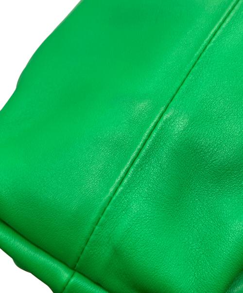 BOTTEGA VENETA（ボッテガベネタ）BOTTEGA VENETA (ボッテガベネタ) ティーンポーチクラッチバッグ グリーンの古着・服飾アイテム