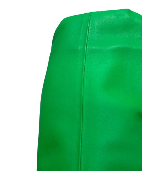 BOTTEGA VENETA（ボッテガベネタ）BOTTEGA VENETA (ボッテガベネタ) ティーンポーチクラッチバッグ グリーンの古着・服飾アイテム