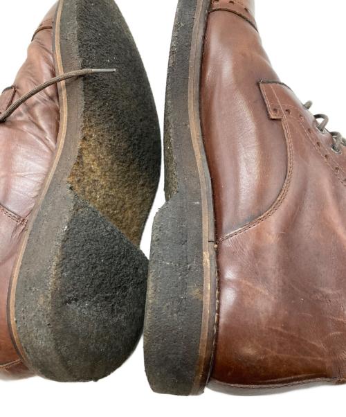 KENZO（ケンゾー）KENZO (ケンゾー) 4ホールレザーブーツ ブラウン サイズ:261/2の古着・服飾アイテム