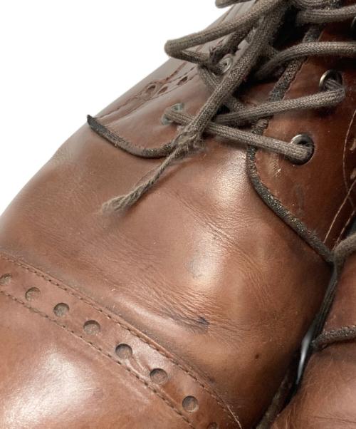 KENZO（ケンゾー）KENZO (ケンゾー) 4ホールレザーブーツ ブラウン サイズ:261/2の古着・服飾アイテム