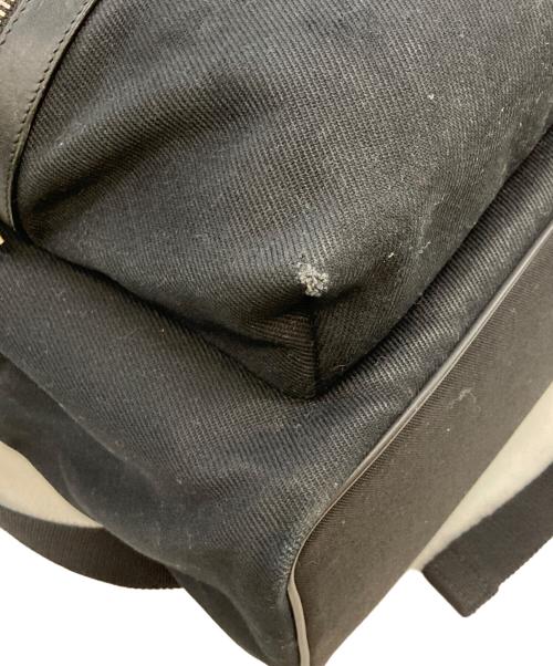 Saint Laurent Paris（サンローランパリ）Saint Laurent Paris (サンローランパリ) キャンバス シティ バックパック ブラックの古着・服飾アイテム