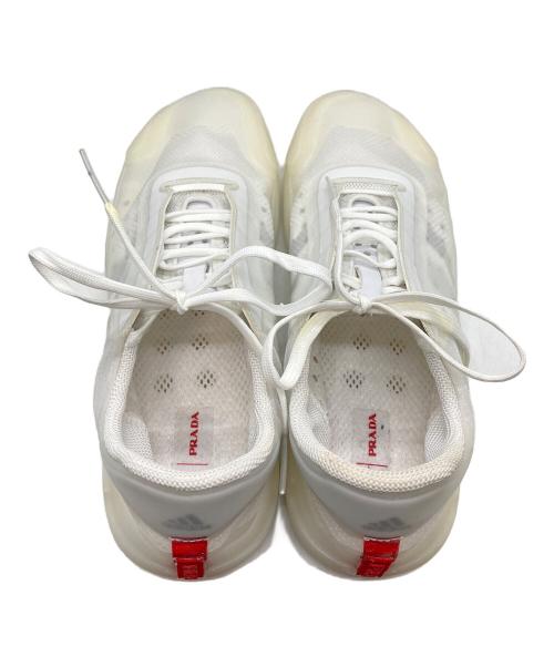 adidas（アディダス）adidas (アディダス) PRADA (プラダ) A + P Luna Rossa 21 ホワイト サイズ:27.5cmの古着・服飾アイテム