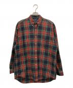 POLO RALPH LAURENポロ・ラルフローレン）の古着「チェックシャツ」｜レッド×グリーン