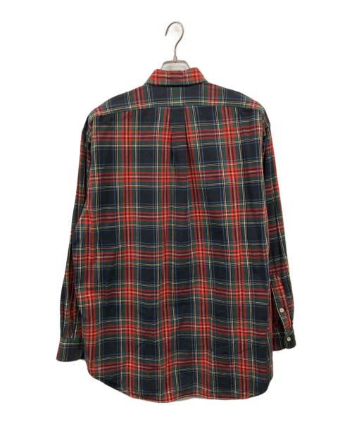 POLO RALPH LAUREN（ポロ・ラルフローレン）POLO RALPH LAUREN (ポロ・ラルフローレン) チェックシャツ レッド×グリーン サイズ:Mの古着・服飾アイテム