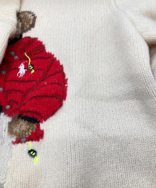 POLO RALPH LAUREN（ポロ・ラルフローレン）POLO RALPH LAUREN (ポロ・ラルフローレン) ポロベアニット ベージュ サイズ:Ｍの古着・服飾アイテム