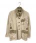 ARNYS PARIS（アルニスパリス）の古着「リネンテーラードジャケット」｜ベージュ