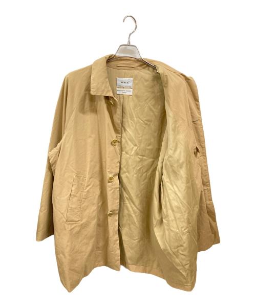 YAECA（ヤエカ）YAECA (ヤエカ) ステンカラーコート ベージュ サイズ:Ｍの古着・服飾アイテム