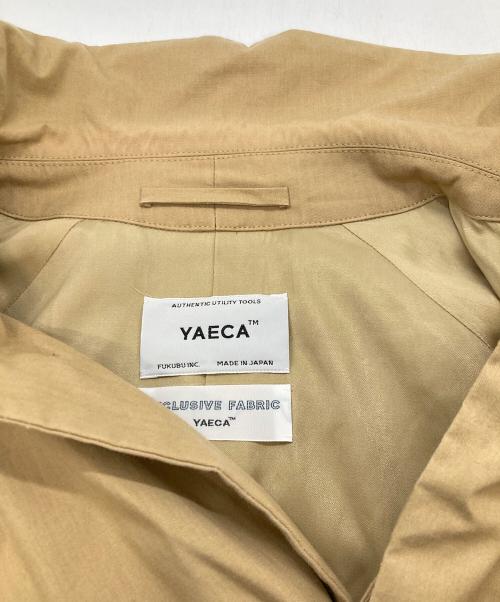 YAECA（ヤエカ）YAECA (ヤエカ) ステンカラーコート ベージュ サイズ:Ｍの古着・服飾アイテム