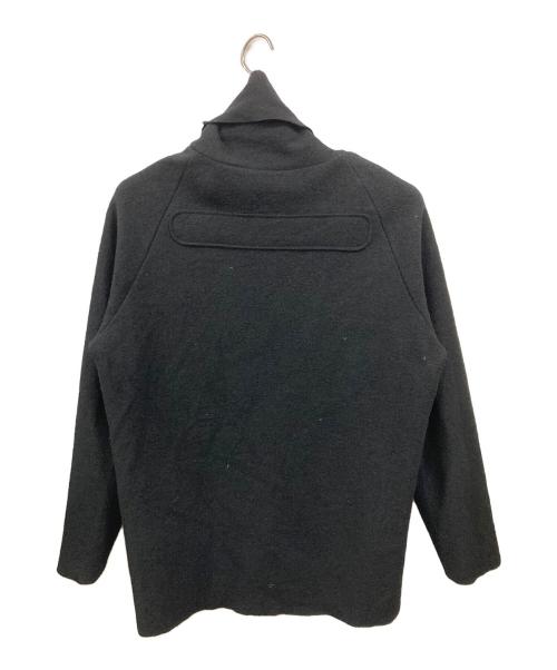 VOAAOV（ヴォアーブ）VOAAOV (ヴォアーブ) WOOL SWITCHING HIGH NECK SWEAT ブラック サイズ:1の古着・服飾アイテム