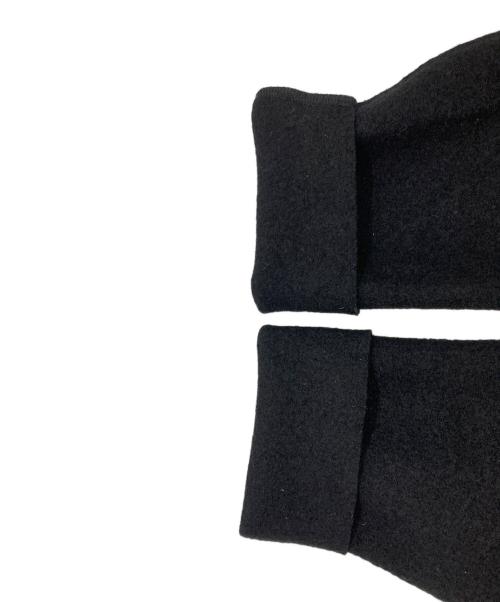 VOAAOV（ヴォアーブ）VOAAOV (ヴォアーブ) WOOL SWITCHING HIGH NECK SWEAT ブラック サイズ:1の古着・服飾アイテム