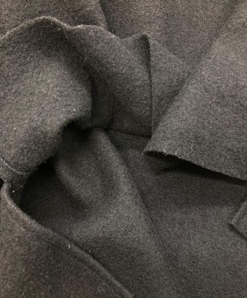 VOAAOV（ヴォアーブ）VOAAOV (ヴォアーブ) WOOL SWITCHING HIGH NECK SWEAT ブラック サイズ:1の古着・服飾アイテム