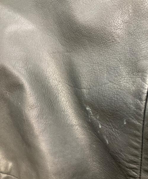 OLD GAP（オールドギャップ）OLD GAP (オールドギャップ) レザーカーコート ブラック サイズ:XSの古着・服飾アイテム