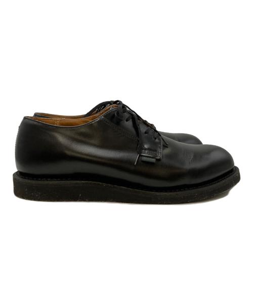 RED WING（レッドウィング）RED WING (レッドウィング) POSTMAN OXFORD ブラック サイズ:27.5cmの古着・服飾アイテム