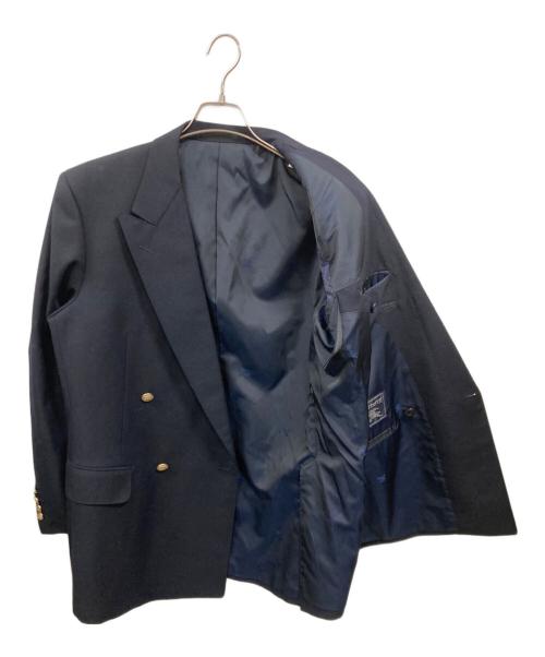 Burberry's（バーバリー）Burberry's (バーバリーズ) 金釦ダブルテーラードジャケット ネイビー サイズ:AB6の古着・服飾アイテム