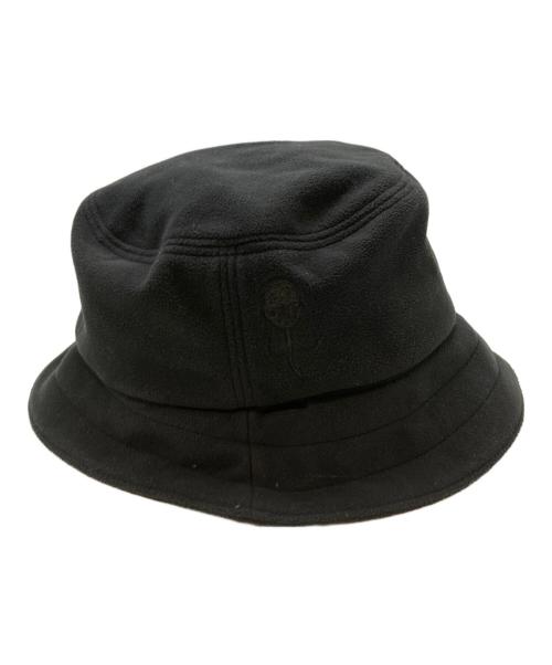 ALMOSTBLACK（オールモストブラック）ALMOSTBLACK (オールモストブラック) D-VEC (ディーベック) バケットハット ブラック サイズ:59~61cmの古着・服飾アイテム