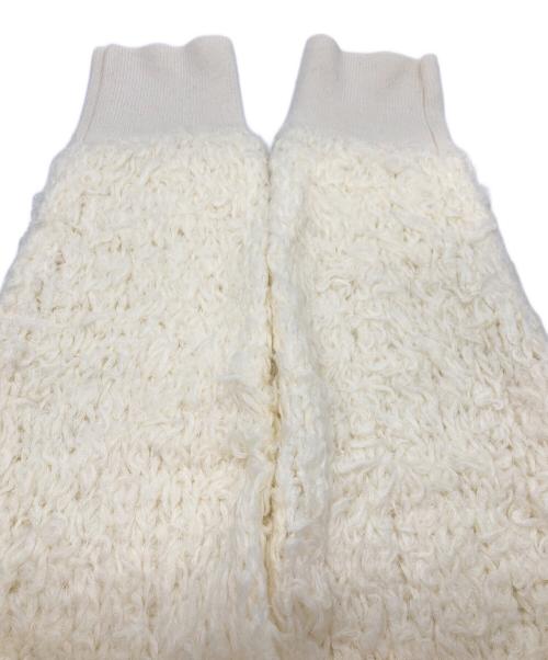 GALLARDA GALANTE（ガリャルダガランテ）GALLARDA GALANTE (ガリャルダガランテ) 棒針ニットカーディガン アイボリー サイズ:Freeの古着・服飾アイテム