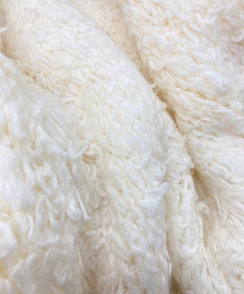 GALLARDA GALANTE（ガリャルダガランテ）GALLARDA GALANTE (ガリャルダガランテ) 棒針ニットカーディガン アイボリー サイズ:Freeの古着・服飾アイテム