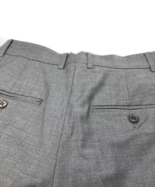 Drawing Numbers（ドローイングナンバーズ）Drawing Numbers (ドローイングナンバーズ) センタープレスワイドパンツ グレー サイズ:36の古着・服飾アイテム