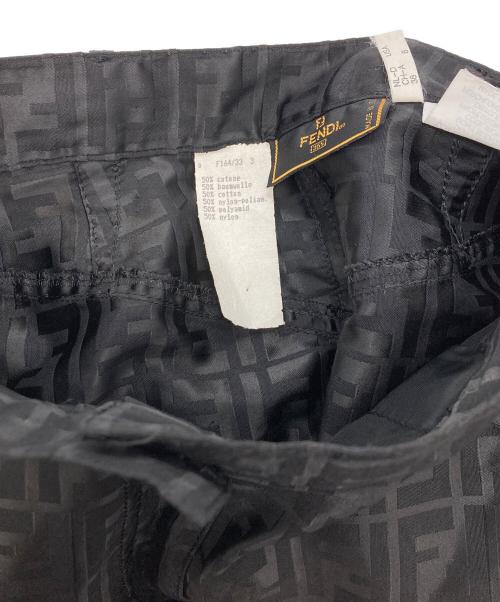 FENDI（フェンディ）FENDI (フェンディ) ズッカ柄スカート ブラック サイズ:42の古着・服飾アイテム