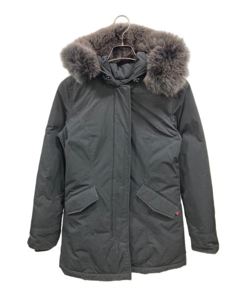 WOOLRICH（ウールリッチ）WOOLRICH (ウールリッチ) JOURNAL STANDARD relume (ジャーナルスタンダード レリューム) ダウンコート ブラック サイズ:Sの古着・服飾アイテム
