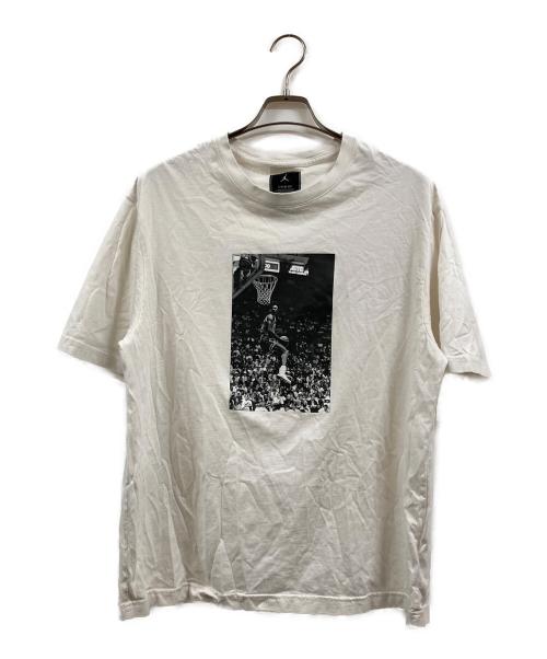 JORDAN（ジョーダン）JORDAN (ジョーダン) UNION (ユニオン) プリントTシャツ ホワイト サイズ:Lの古着・服飾アイテム