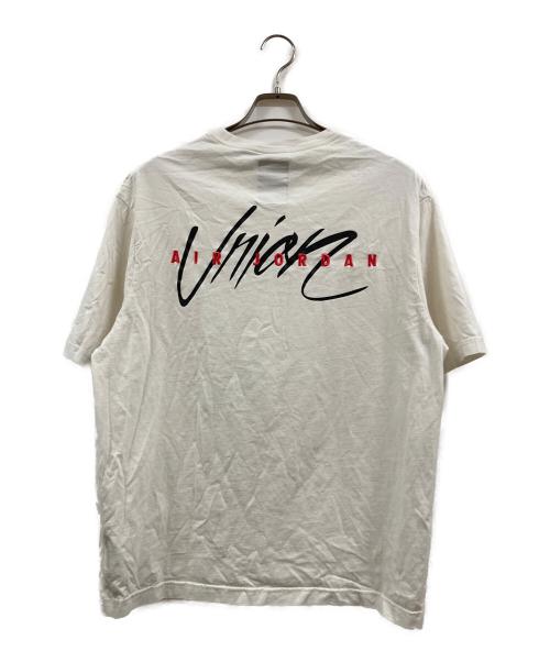 JORDAN（ジョーダン）JORDAN (ジョーダン) UNION (ユニオン) プリントTシャツ ホワイト サイズ:Lの古着・服飾アイテム