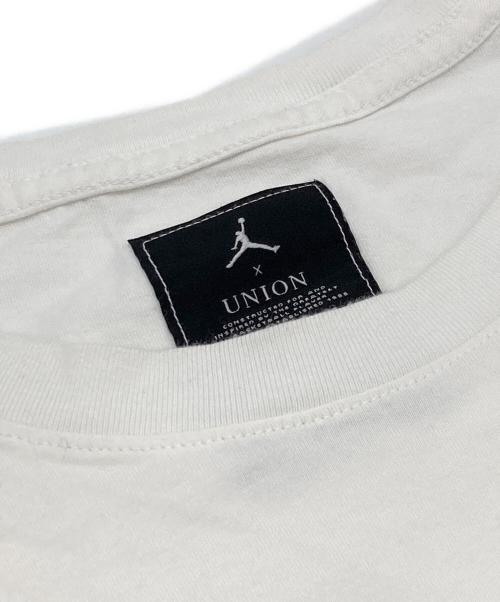 JORDAN（ジョーダン）JORDAN (ジョーダン) UNION (ユニオン) プリントTシャツ ホワイト サイズ:Lの古着・服飾アイテム