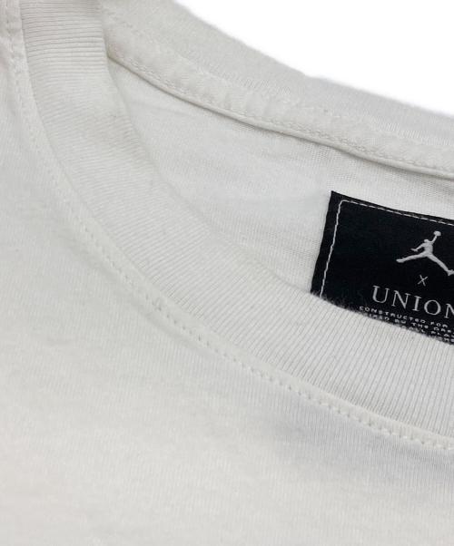 JORDAN（ジョーダン）JORDAN (ジョーダン) UNION (ユニオン) プリントTシャツ ホワイト サイズ:Lの古着・服飾アイテム