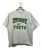 stussy×NIKEステューシー×ナイキ）の古着「TOKYO white tee」｜ホワイト