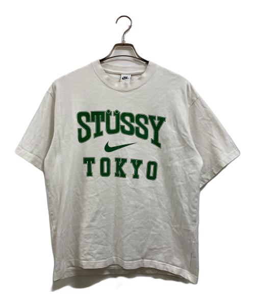 stussy（ステューシー）stussy (ステューシー) NIKE (ナイキ) TOKYO white tee ホワイト サイズ:Lの古着・服飾アイテム