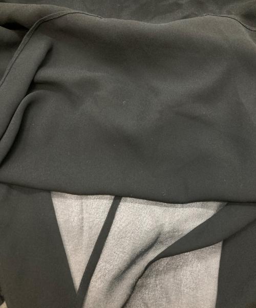 Acne studios（アクネ ストゥディオズ）ACNE STUDIOS (アクネ ストゥディオス) ジョルジェットブラウス ブラック サイズ:36の古着・服飾アイテム