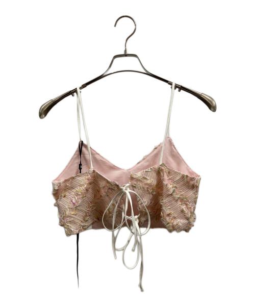 Ameri（アメリ）AMERI (アメリ) 2WAY MIX PINK SHAGGY BUSTIER ピンク サイズ:Free 未使用品の古着・服飾アイテム