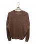 L'Appartement（アパルトモン）の古着「LINEN BF KNIT PULLOVER」｜ブラウン