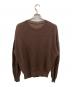 L'Appartement (アパルトモン) LINEN BF KNIT PULLOVER ブラウン サイズ:FREE：13000円