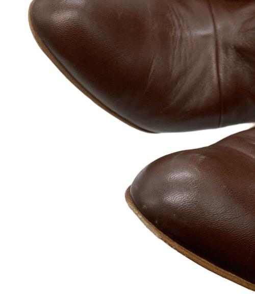 NEBULONIE（ネブローニ）NEBULONIE (ネブローニ) ロングブーツ ブラウン サイズ:36の古着・服飾アイテム