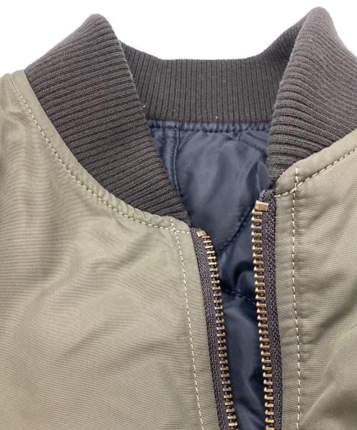 FRAMeWORK（フレームワーク）FRAMeWORK (フレームワーク) 2way ロングMA-1 カーキ サイズ:36の古着・服飾アイテム