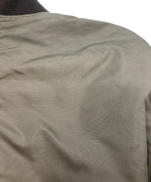 FRAMeWORK（フレームワーク）FRAMeWORK (フレームワーク) 2way ロングMA-1 カーキ サイズ:36の古着・服飾アイテム