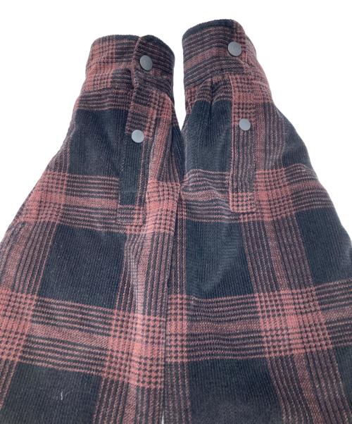 Carhartt WIP（カーハート ワークインプログレス）CARHARTT WIP (カーハート ワークインプログレス) WIP GINNIS CORDUROY SHIRT JACKET ブラック×ブラウン サイズ:Ｌの古着・服飾アイテム