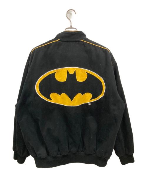 DC COMICS（ディーシーコミックス）DC COMICS (ディーシーコミックス) バッドマン刺繍ジャケット ブラック サイズ:XLの古着・服飾アイテム